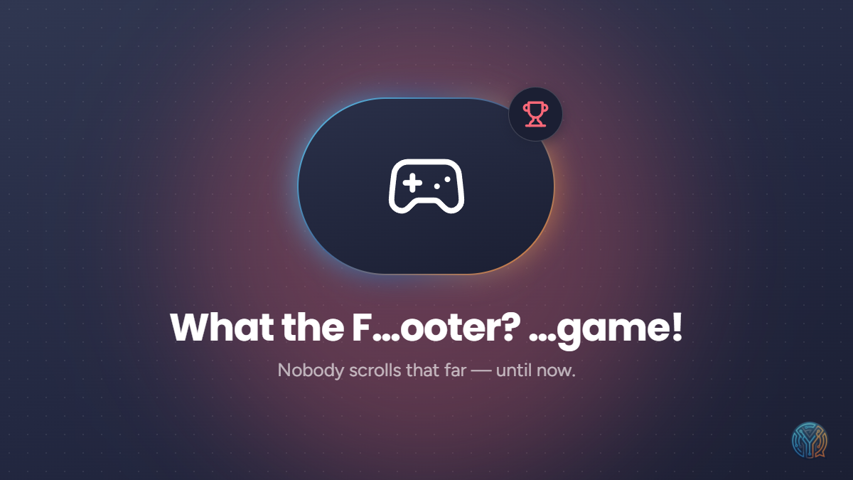 What the F...ooter? ...game!